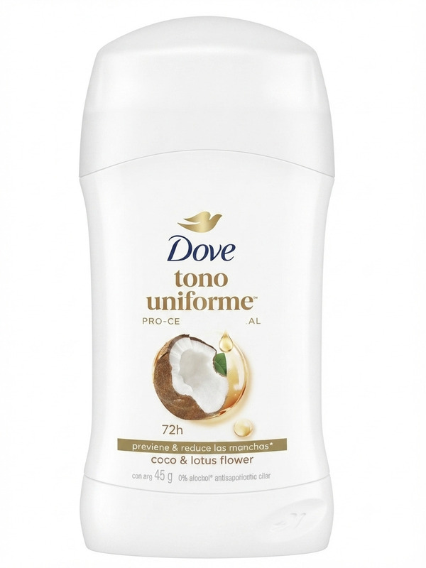 1783962494247 Desodorante Dove Barra Tono Uniforme Coco - Imagen 1
