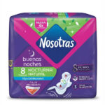 Toallas Nosotras Buenas Noches 8 unidades