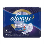 Toalla Always Ultra Gel Nocturna 7 Unidades