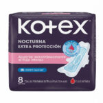 Toallas Kotex Nocturna 8 unidades