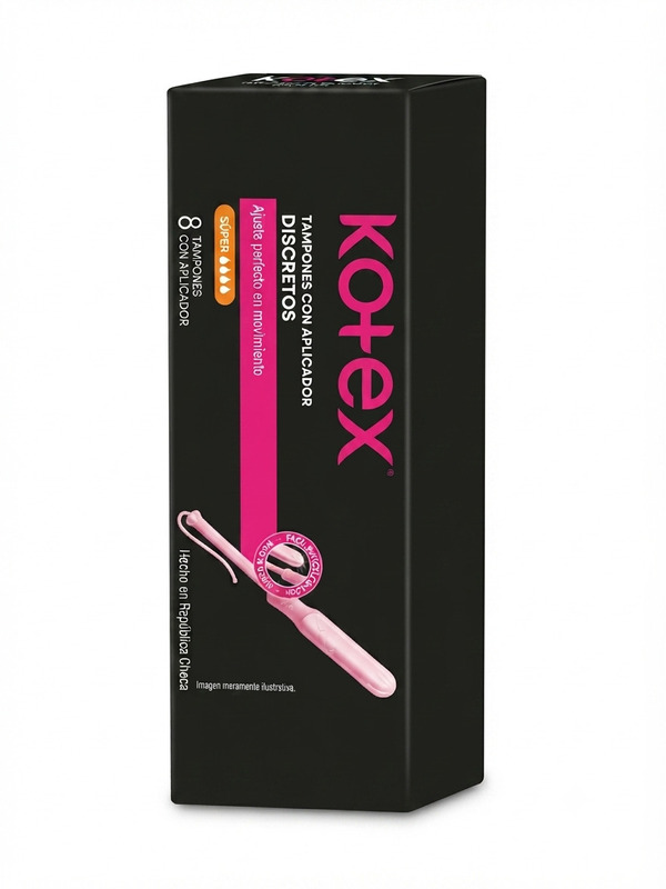 1783965156457 Tampones Super Kotex 8 unidades - Imagen 1