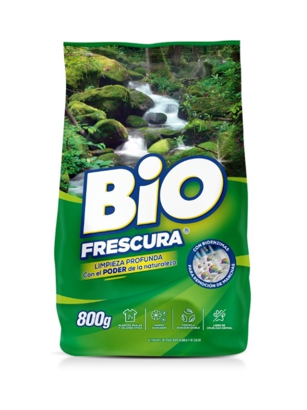 Bio-verde Detergente Bio Frescura verde 800g - Imagen 1