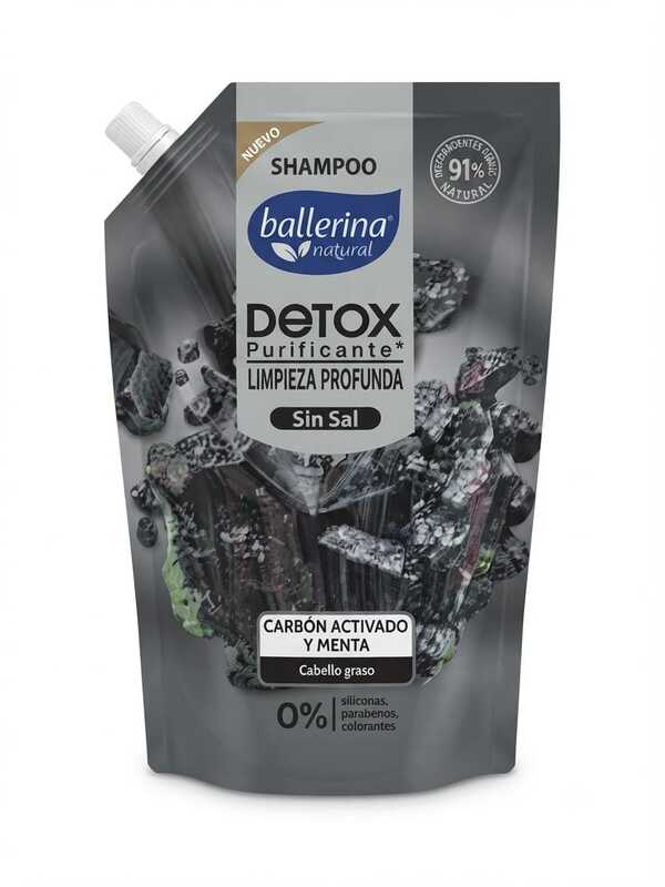 IMG-20260711-WA0174 Shampoo Ballerina Carbón Activado Y Menta 750ml - Imagen 1