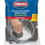 Rollos De Acero Virutex 12 unidades