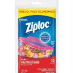 Bolsa Ziploc mediana 12 Unidades