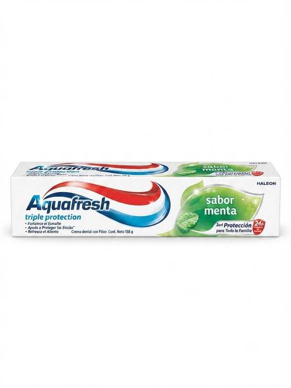 IMG-20260713-WA0095 Crema Dental Aquafresh Sabor Menta 158g - Imagen 1