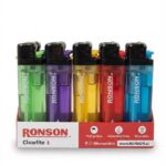 Encendedores Ronson Transparente