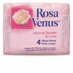Jabón Rosa Venus En Barra Piezas Rosas