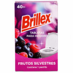 Tabletas Brillex Para Inodoro Frutos Silvestres