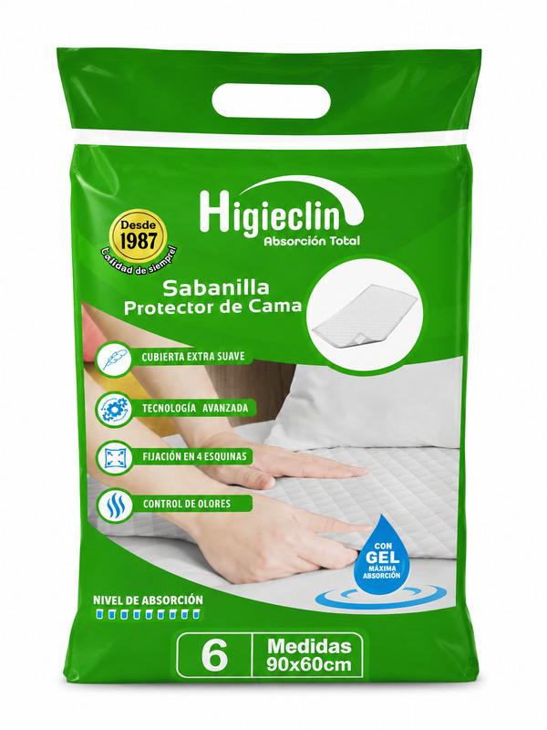 fil095d85d0a5409db Sabanilla Higieclin 6 unidades - Imagen 1