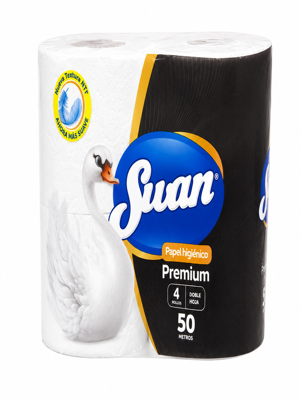 file12257d08e39534 Papel Higiénico Swan Gris 50 Metros - Imagen 1