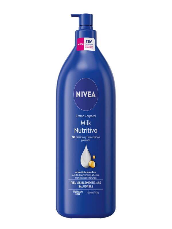 milk-crema Crema Nivea Milk Nutritiva 1000ml - Imagen 1