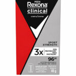 Desodorante Rexona Clinical Crema Sport Strength Men